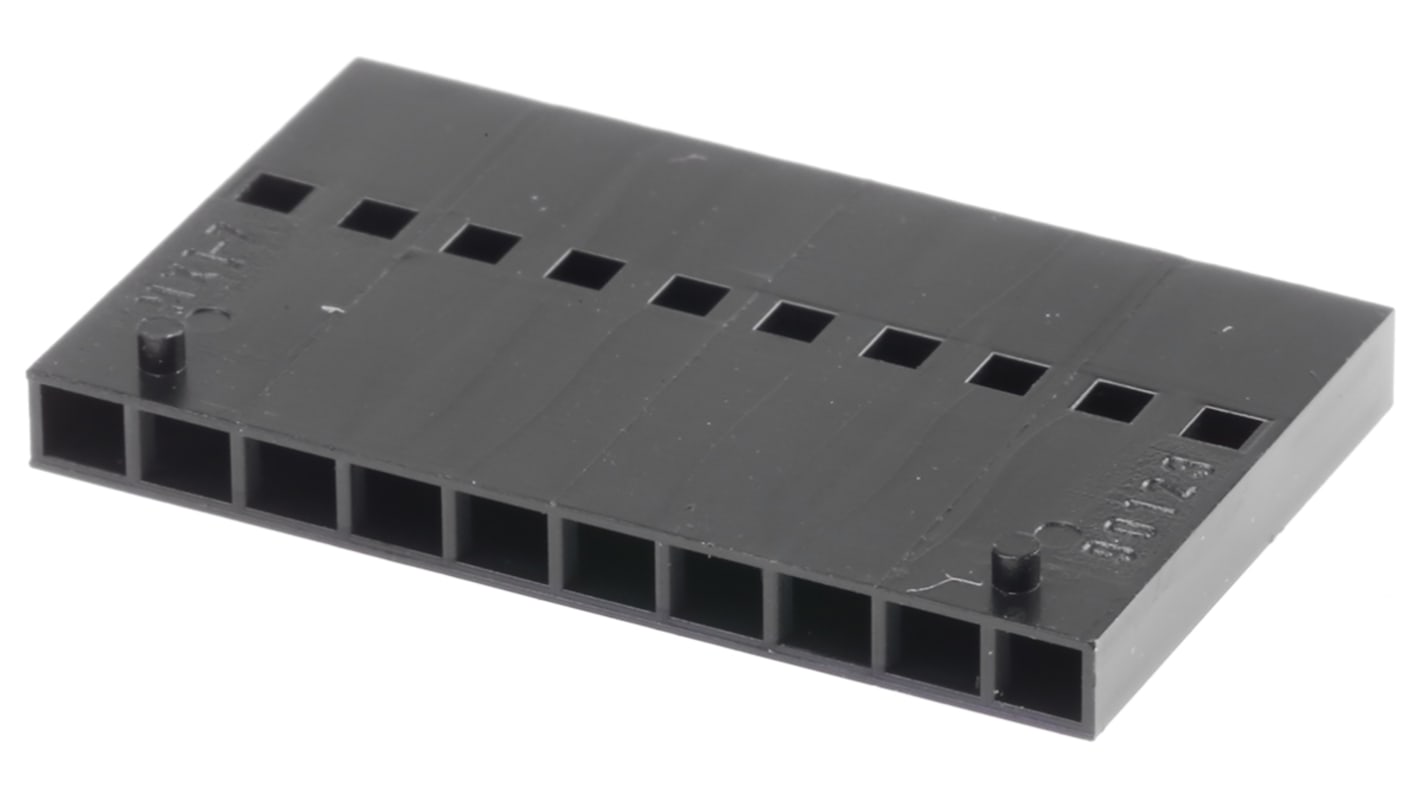 Carcasa de conector Molex 90123-0110, Serie C-Grid III, paso: 2.54mm, 10 contactos, , 1 fila filas, Recto, Hembra