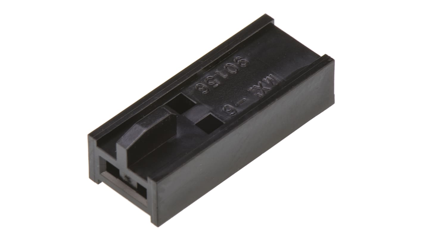 Carcasa de conector Molex 90156-0142, Serie C-Grid III, paso: 2.54mm, 2 contactos, , 1 fila filas, Recto, Hembra,