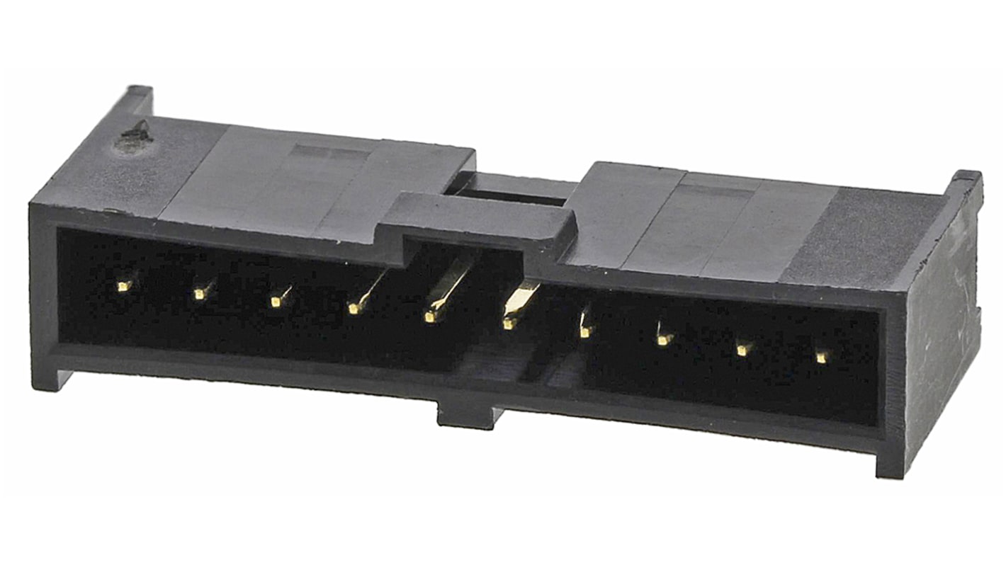 Embase pour CI Molex, C-Grid III, 10 pôles , 2.54mm 1 rangée, 3.0A, Droit