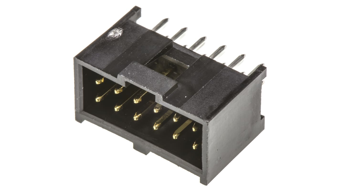 Molex C-Grid III Series Straight Through Hole PCB Header, 12 Contact(s), 2.54mm Pitch, 2 Row(s), Shrouded