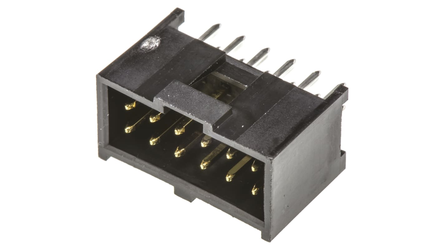 Molex C-Grid III Leiterplatten-Stiftleiste Gerade, 12-polig / 2-reihig, Raster 2.54mm, Kabel-Platine,