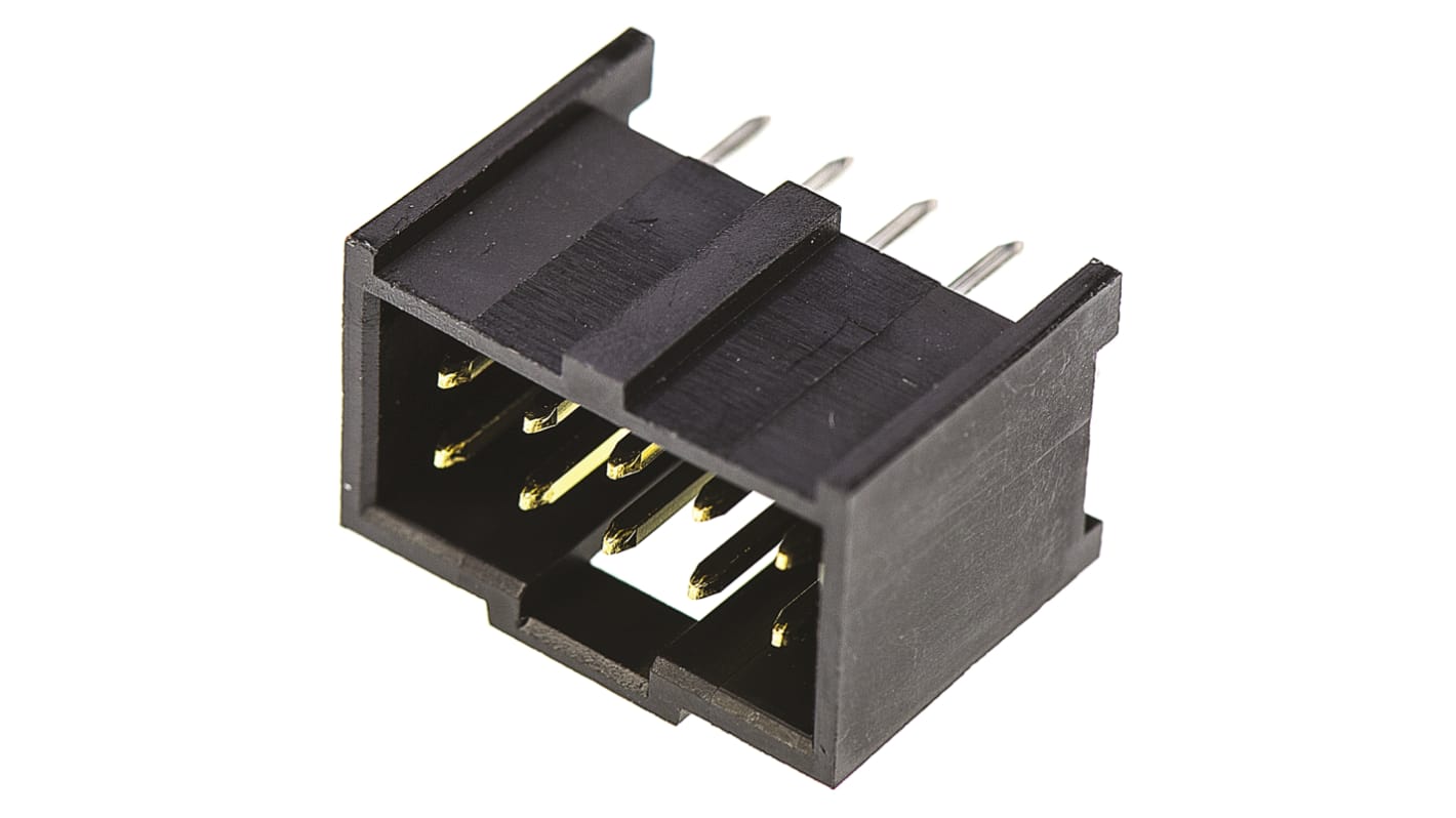 Molex C-Grid III Series Straight Through Hole PCB Header, 10 Contact(s), 2.54mm Pitch, 2 Row(s), Shrouded