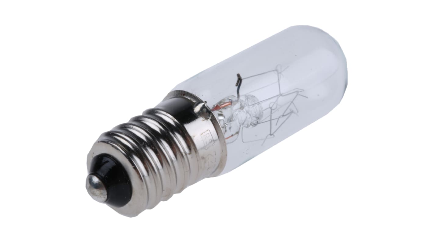 Lampadina spia con base E14, 220 → 260 V, 10 W, 30 lm