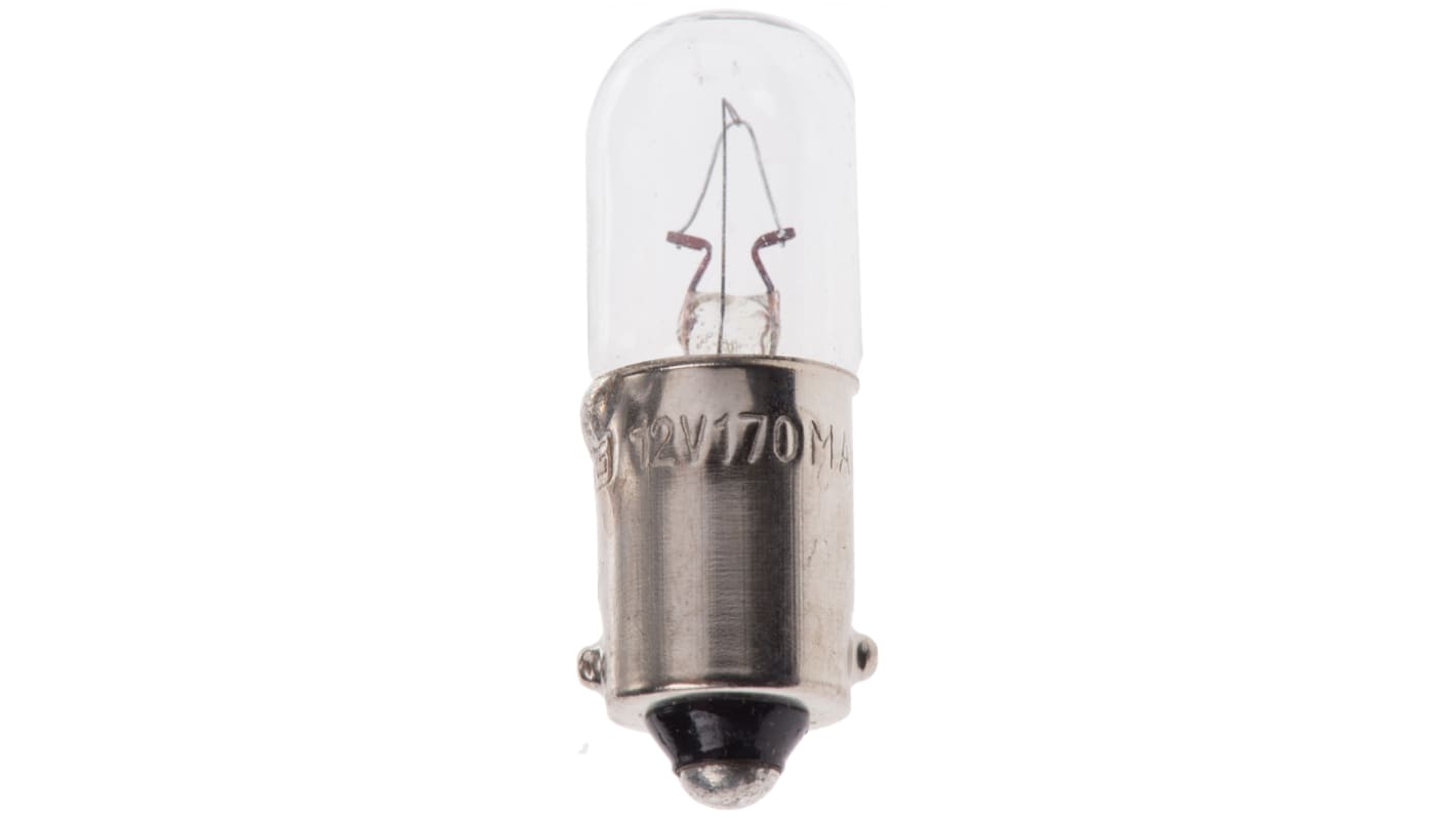 Lampadina spia con base BA9s, 12 V, 2 W, 9,4 lm