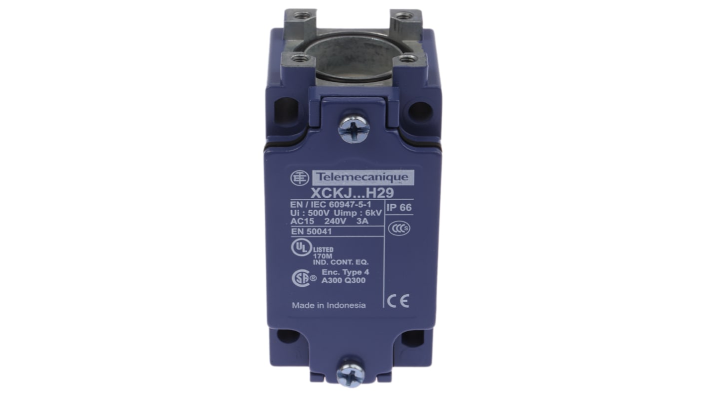 Telemecanique Sensors OsiSense XC Series Snap Limit Switch, NO/NC, IP65, DP, Metal Housing, 240V ac Max, 10A Max