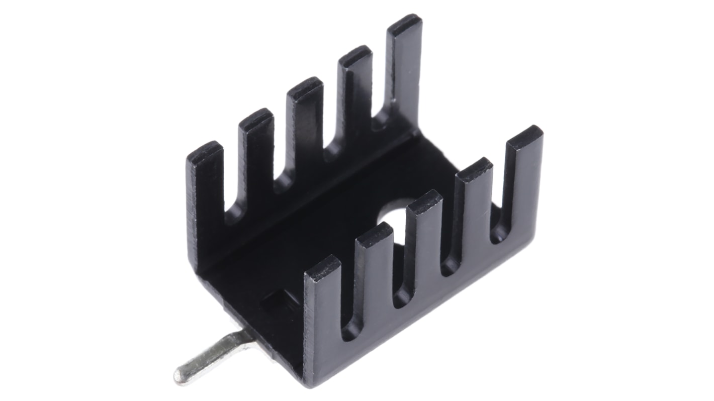 Heatsink, 27°C/W, 13.21 x 12.7 x 19.05mm, Clip