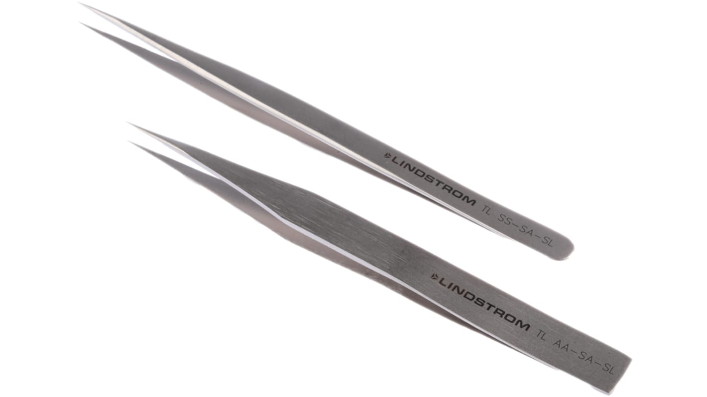9858 Lindstrom Stainless Steel, Tweezer Set RS