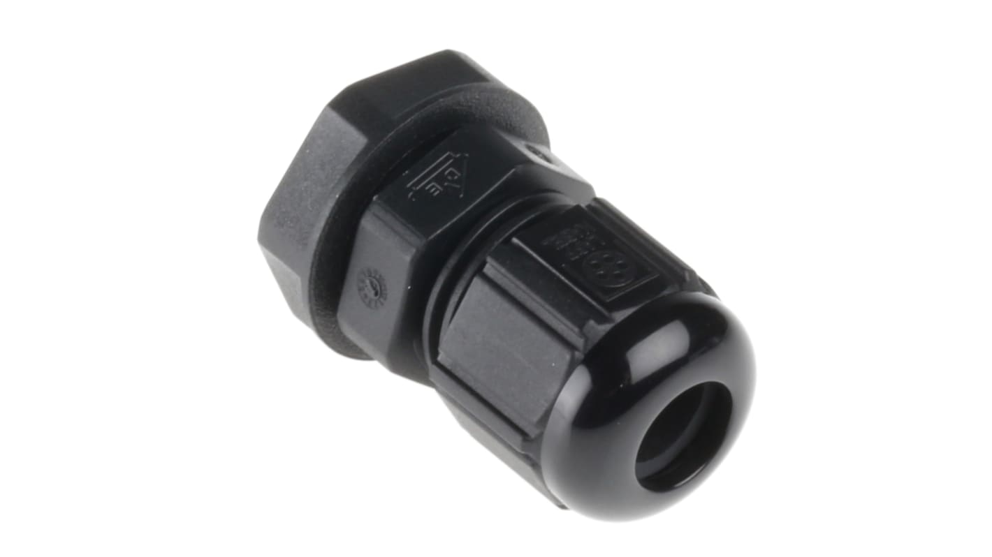 Lapp SKINTOP Series Black Polyamide Cable Gland, M12 Thread, 3.5mm Min, 7mm Max, IP66, IP68, IP69K