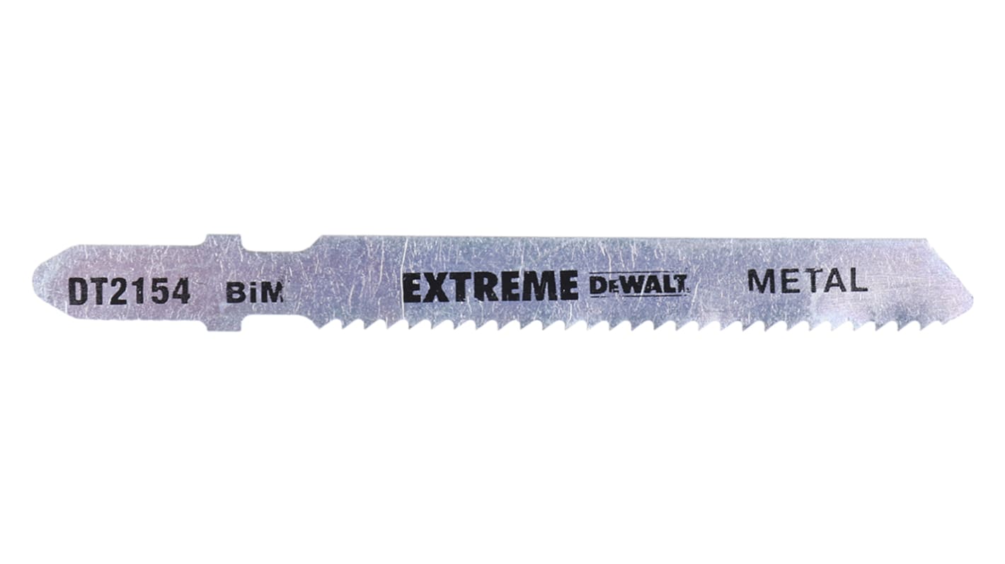DT2154QZ DeWALT, 15 Teeth Per Inch 50mm Cutting Length Jigsaw Blade, Pack of 3 RS