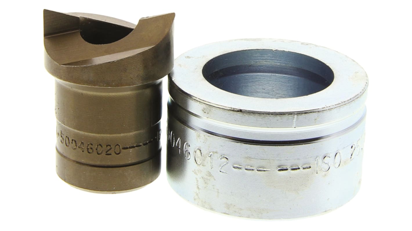 50069560 Greenlee Punch and Die Tool, 25.4mm, Circular, Hydraulic