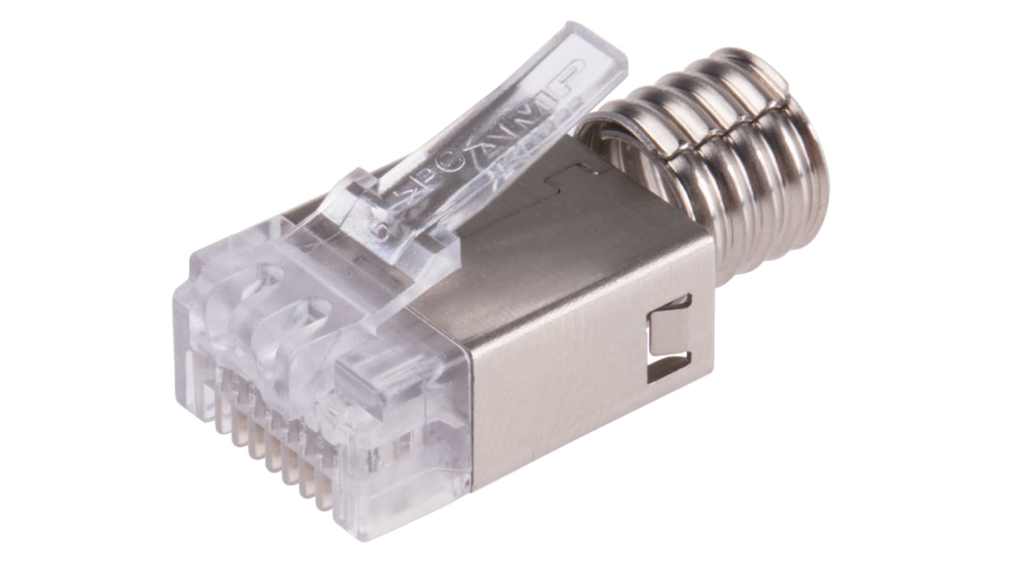 Conector RJ45 Cat5e Macho COMMSCOPE, de 8 vías, apantallado