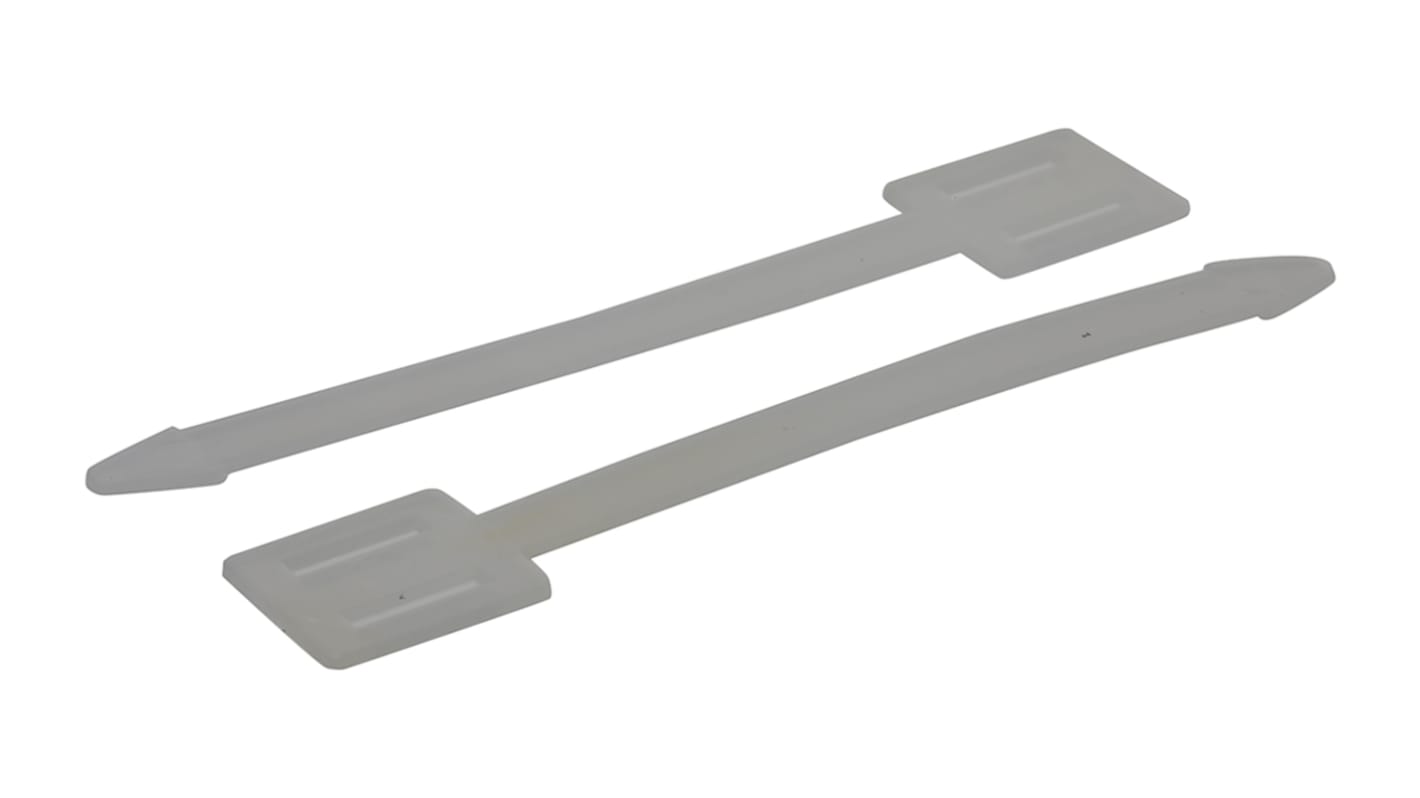 HellermannTyton Arrowtag Cable Tie Cable Markers, Natural, Pre-printed "-0", 1.7 → 3.6mm Cable