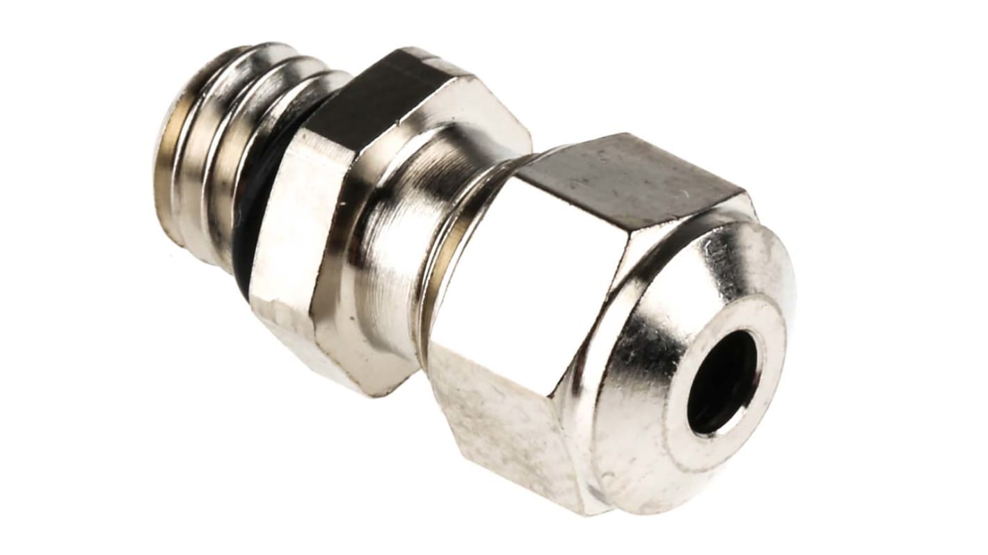 Pressacavo SES Sterling, in Ottone zincato, filetto M6, Ø cavo 2mm - 2.5mm max