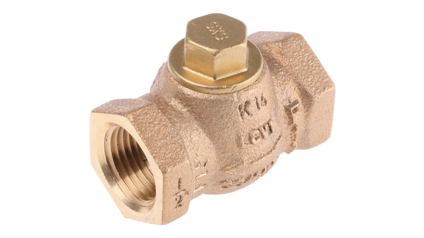 Spirax Sarco Bronze Single Check Valve, BSPP 1/2in, 14 bar