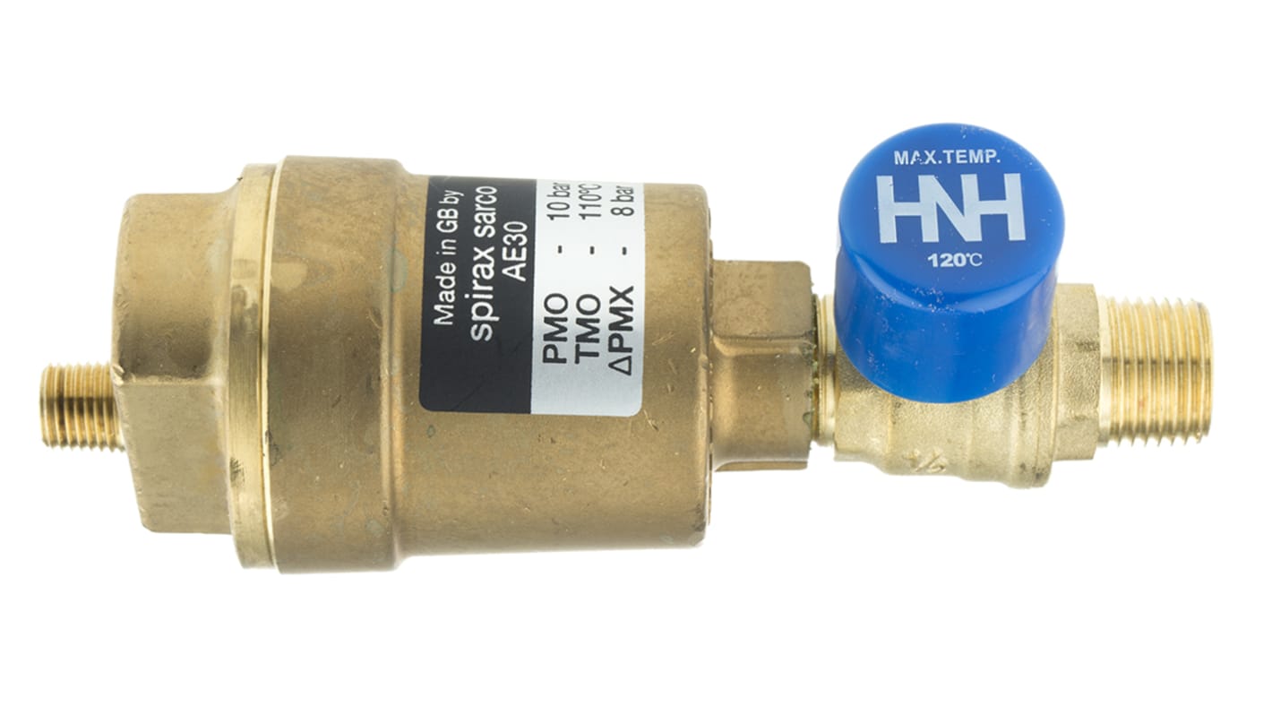 175200 Spirax Sarco Copper Alloy Automatic Air Vent 1/2 in BSP, 1/4