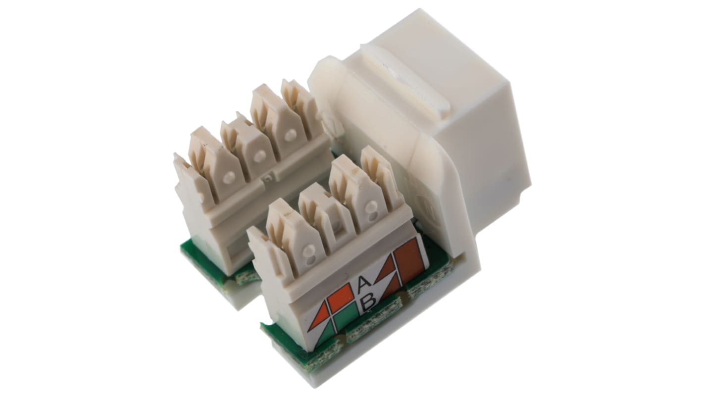 RJ Brand-Rex RJ45 Cat5e UTP, bianco