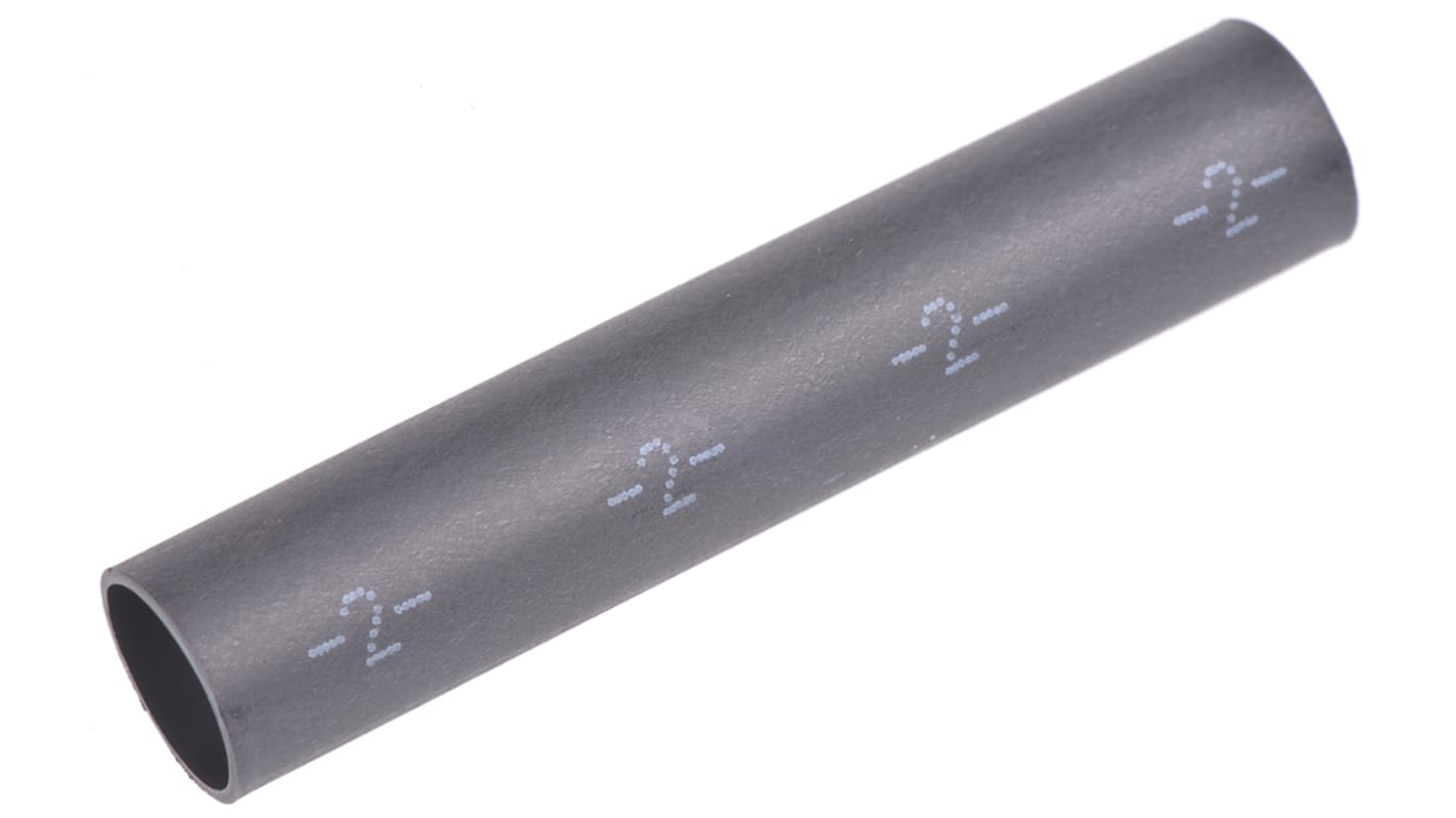 TE Connectivity Adhesive Lined Heat Shrink Tubing, Black 7.4mm Sleeve Dia. x 50mm Length 4:1 Ratio, DSPL Series