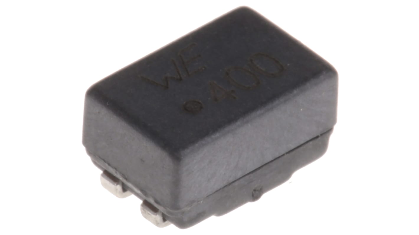 Wurth, WE-SL2 SMD Common Mode Line Filter with a Ferrite Core, 40 μH ±30% Dual 900mA Idc