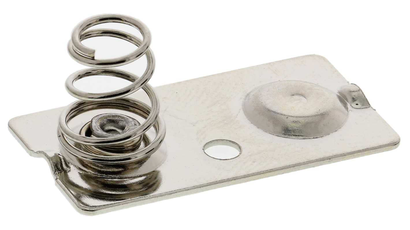 Plaques à Ressort De Contact Pour Piles AA - Lot De 24, Dimensions 14 Mm X 12 Mm