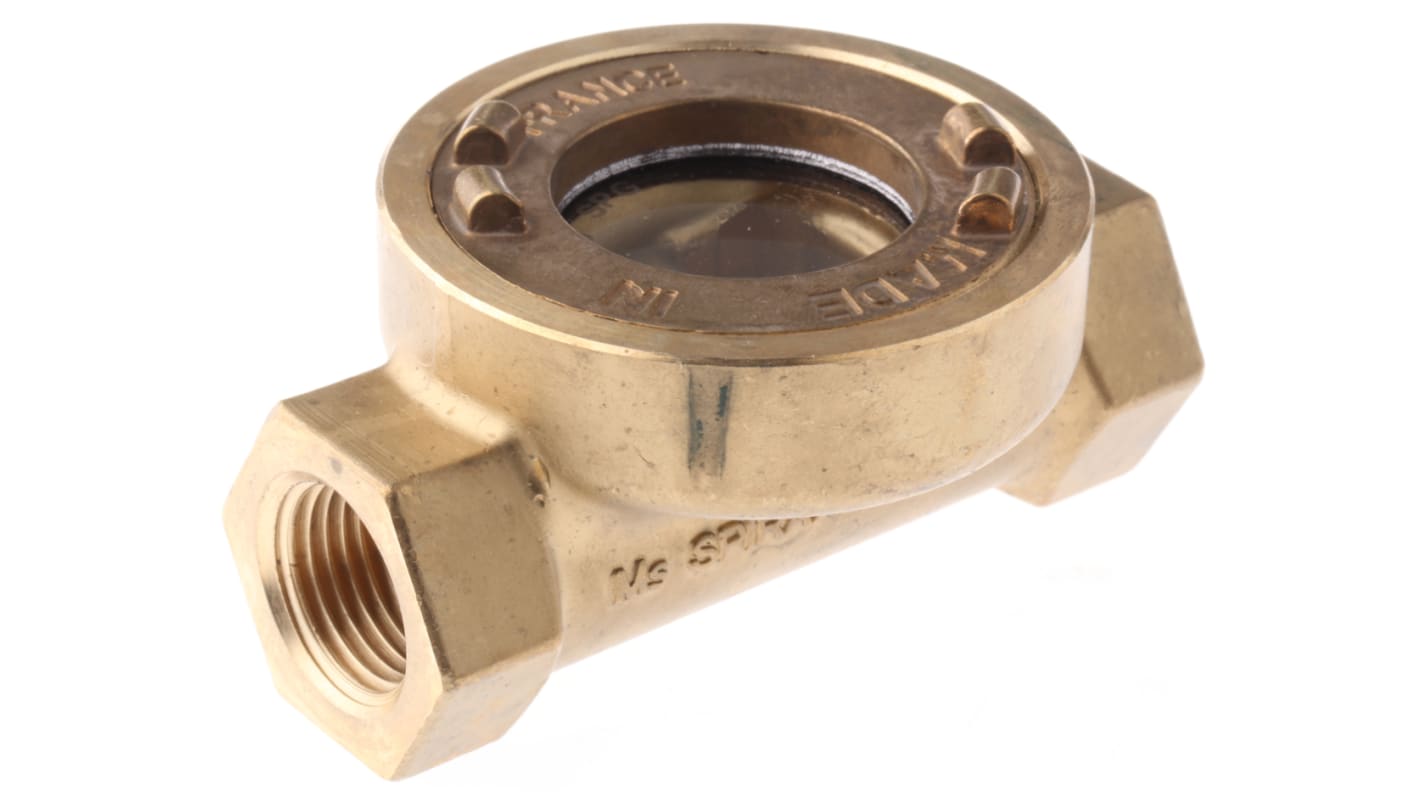 Spirax Sarco Brass Sight Glass Check Valve, BSPP 1/2in, 3.5 bar