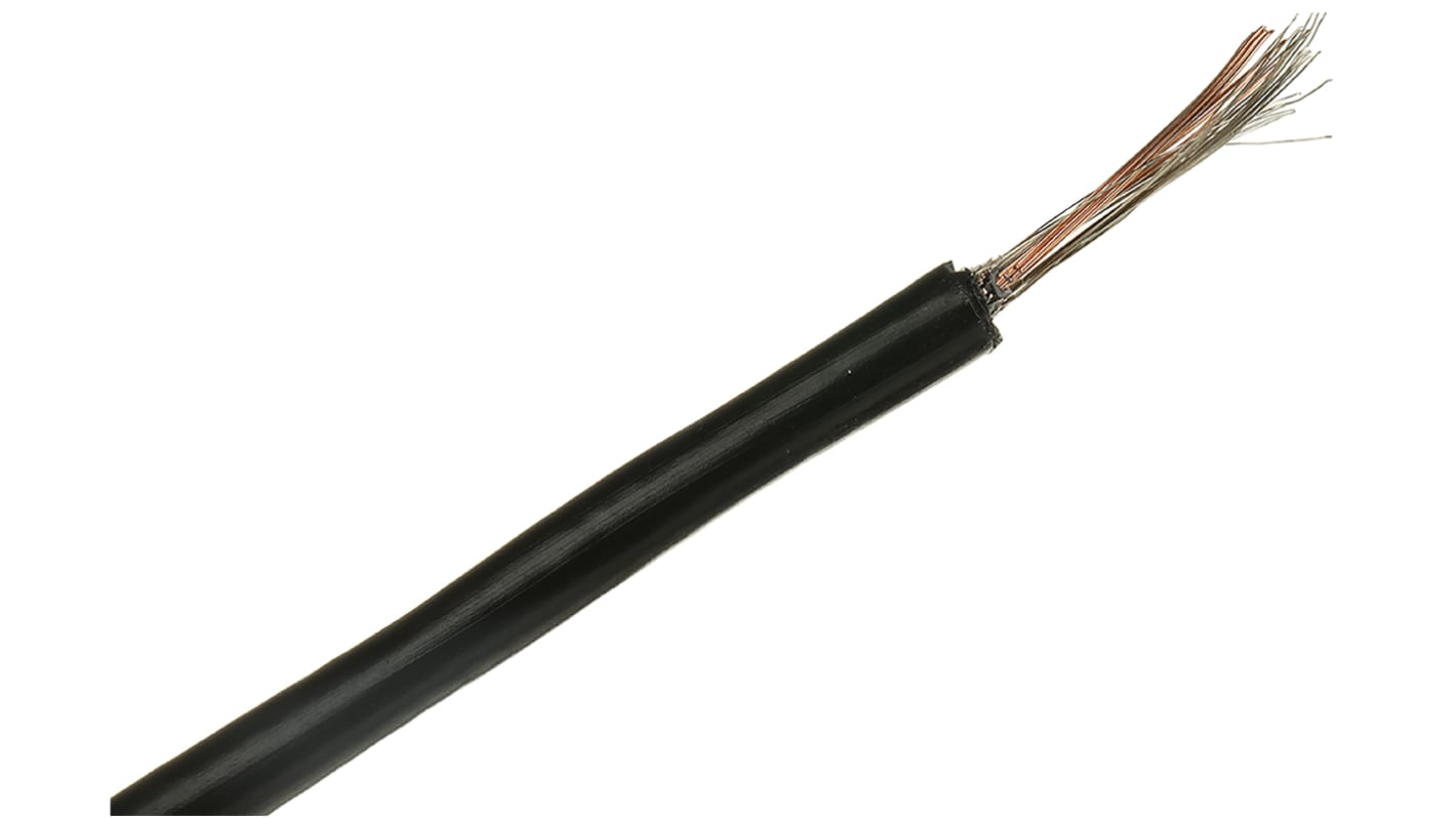 RS PRO Ungeschirmt PVC-isoliert Thermoelementleitung für Thermoelement Typ J, L. 25m, max. +105°C