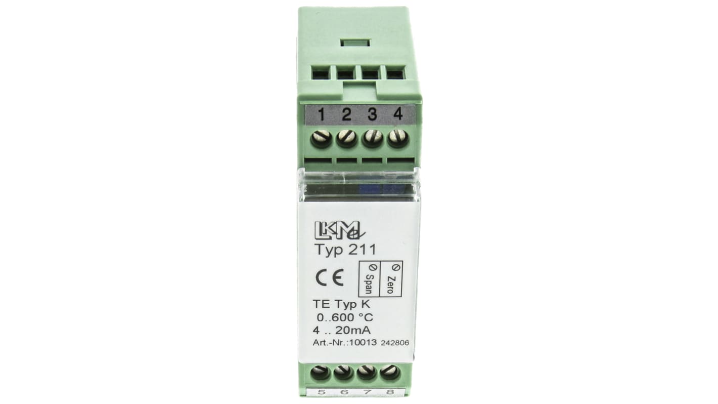 LKMelectronic LKM 211 Temperature Transmitter TC Type K Input, 10 → 35 V