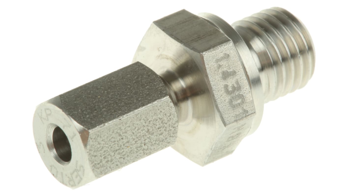 Reckmann Thermocouple Compression Fitting for Use with Mineral Insulated Thermocouple, M8, 3mm Probe