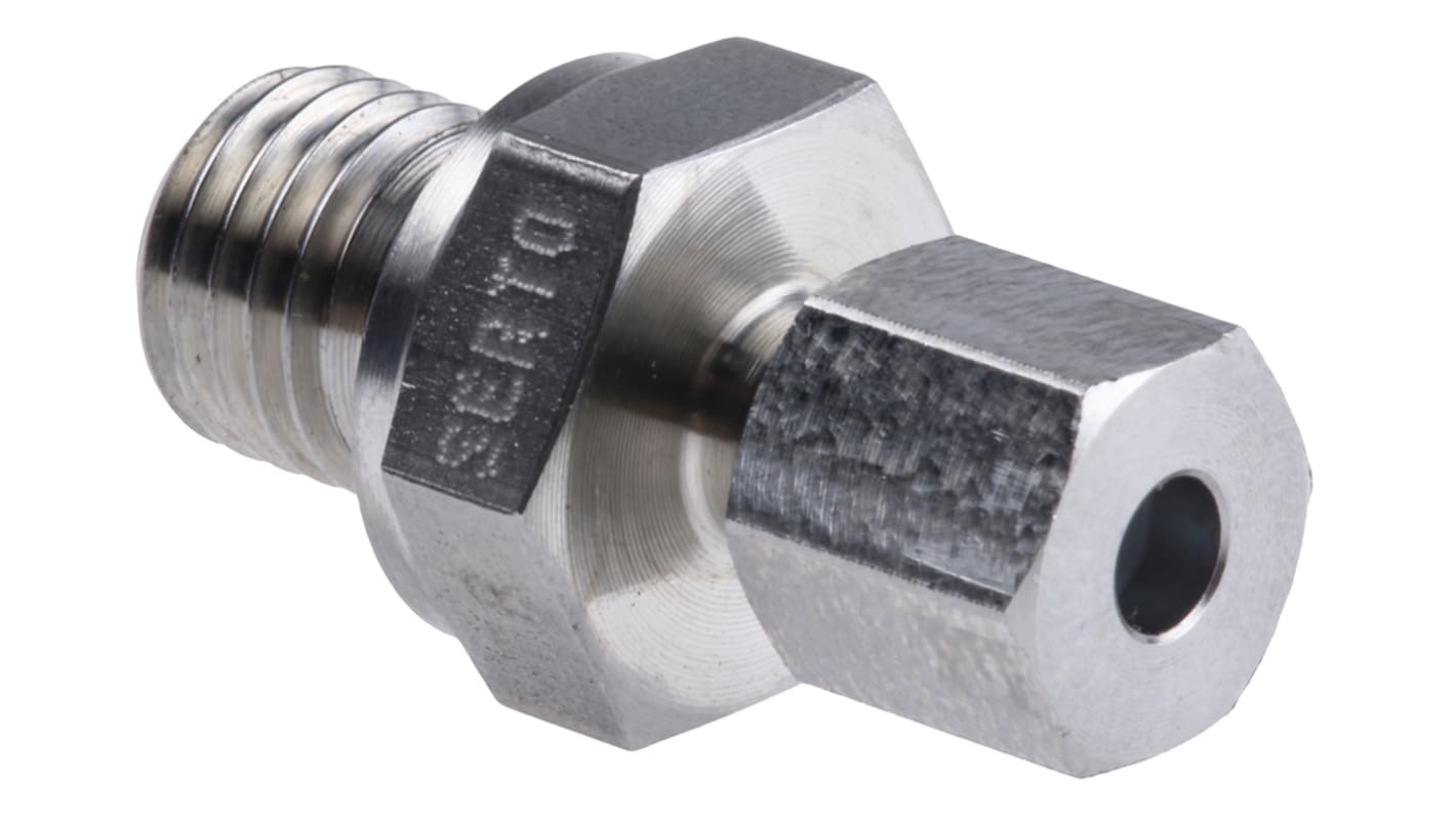 Reckmann Thermocouple Compression Fitting for Use with Mineral Insulated Thermocouple, M8, 3mm Probe