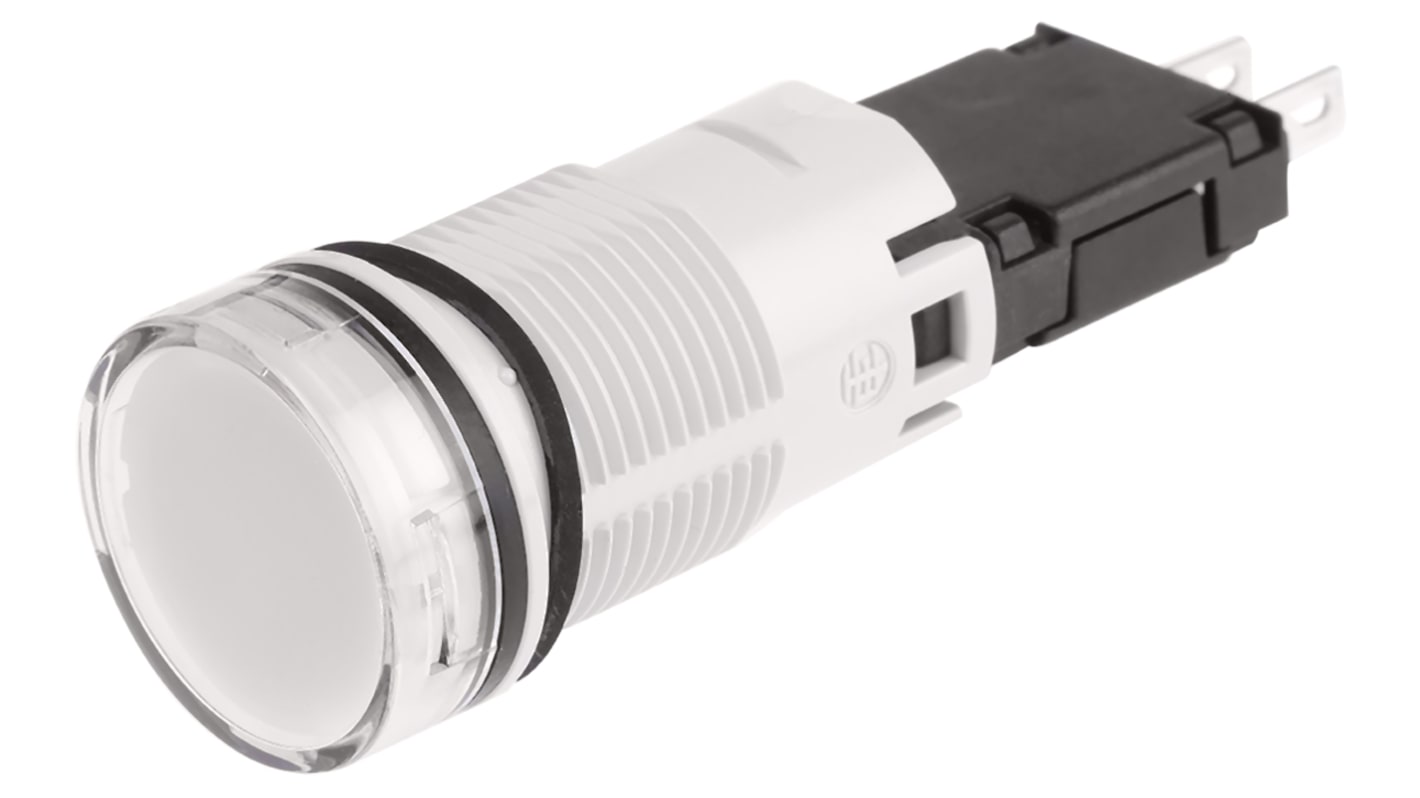 Luce pilota completa XB6AV1BB, LED, foro 16mm, Montaggio a pannello, IP65