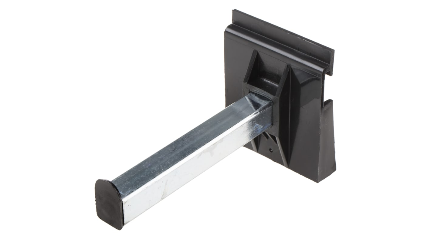 RS PRO Wandplatte Werkzeughalter, Stahl unlegiert, 19mm Ø, Inhalt: Geschlitzter Plattenzapfen Größe 1