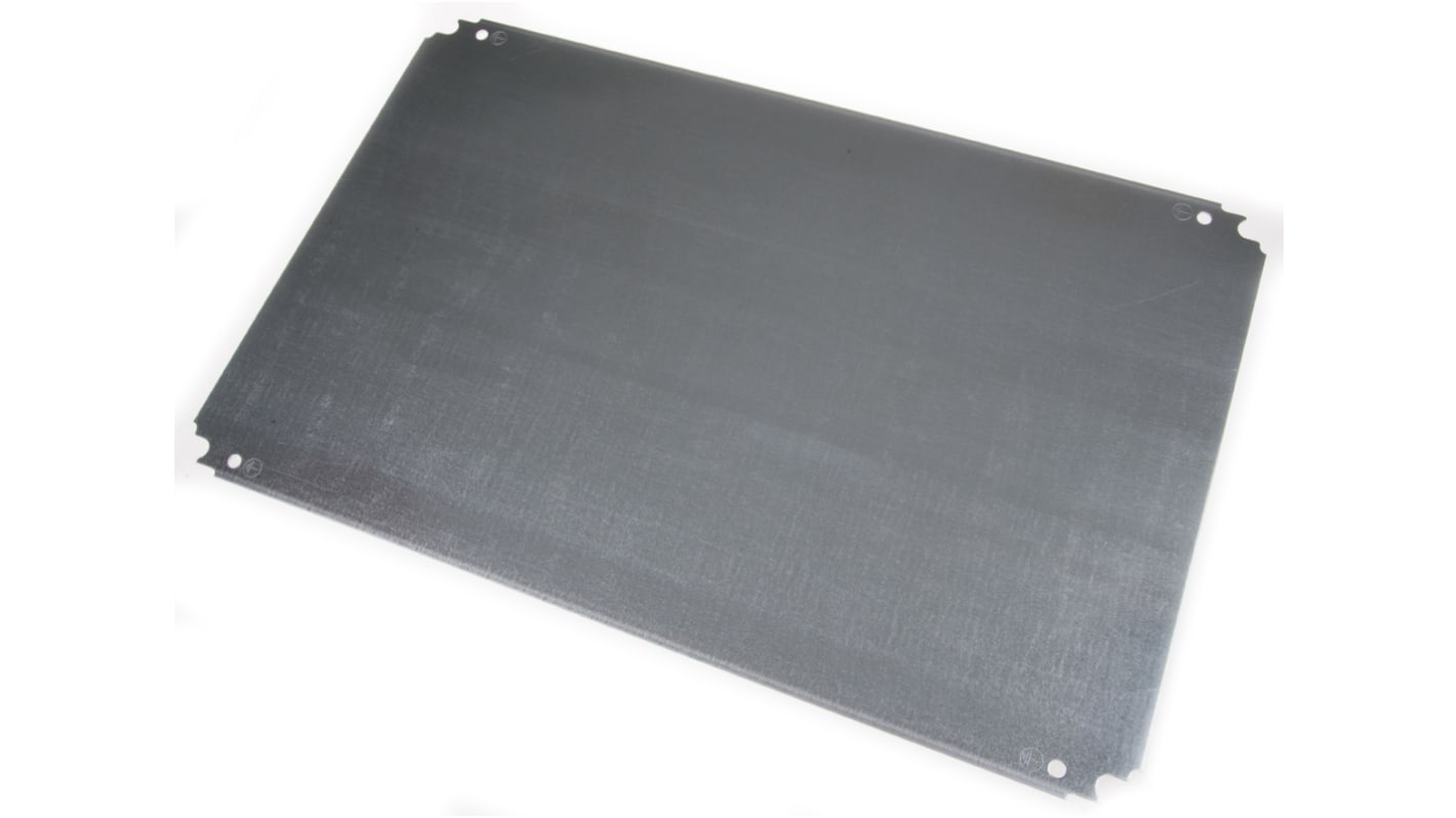 Schneider Electric Metal Mounting Plate, 550mm H, 2mm W, 350mm L for Use with Spacial CRN Enclosure