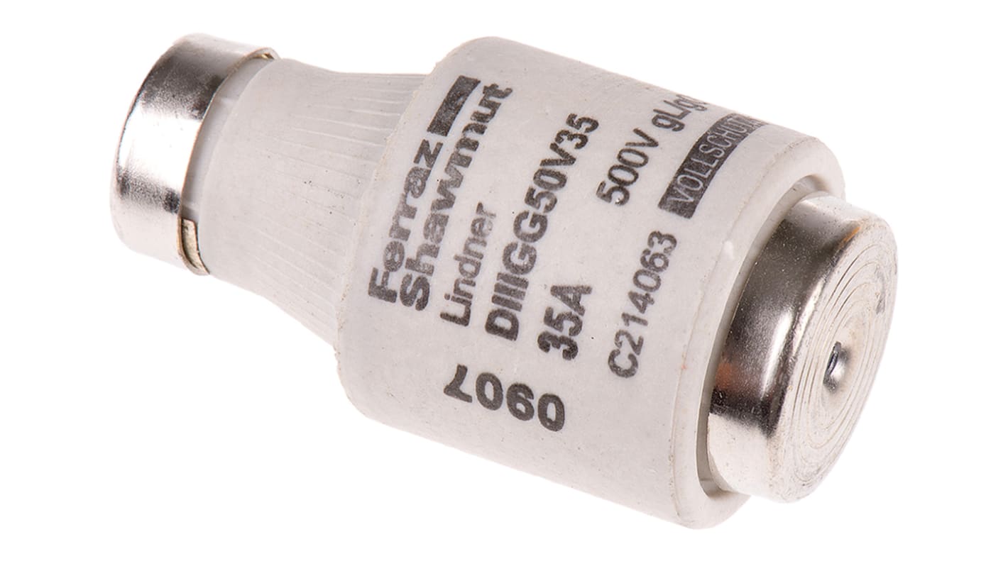 Mersen 35A DIII Diazed Fuse, E33 Thread Size, gG, 500V