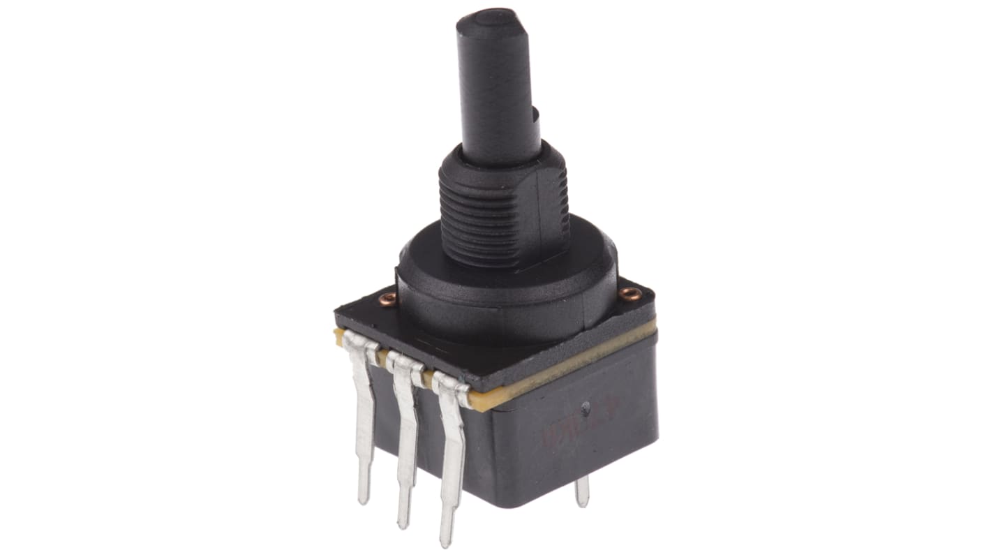 TE Connectivity 470kΩ Rotary Potentiometer 1-Gang, Panel Mount (Through Hole), 17PCSA474MC19P