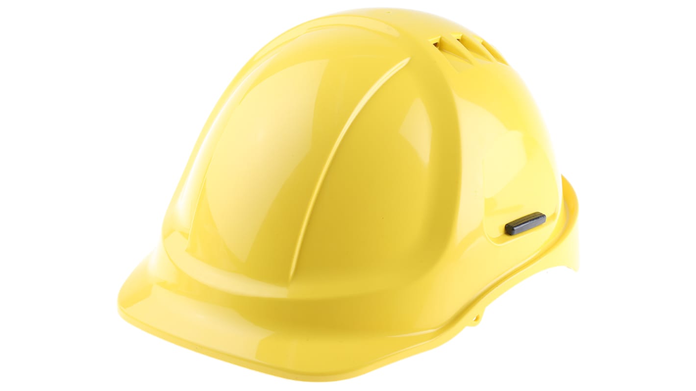 Protector Yellow Hard Hat, Adjustable