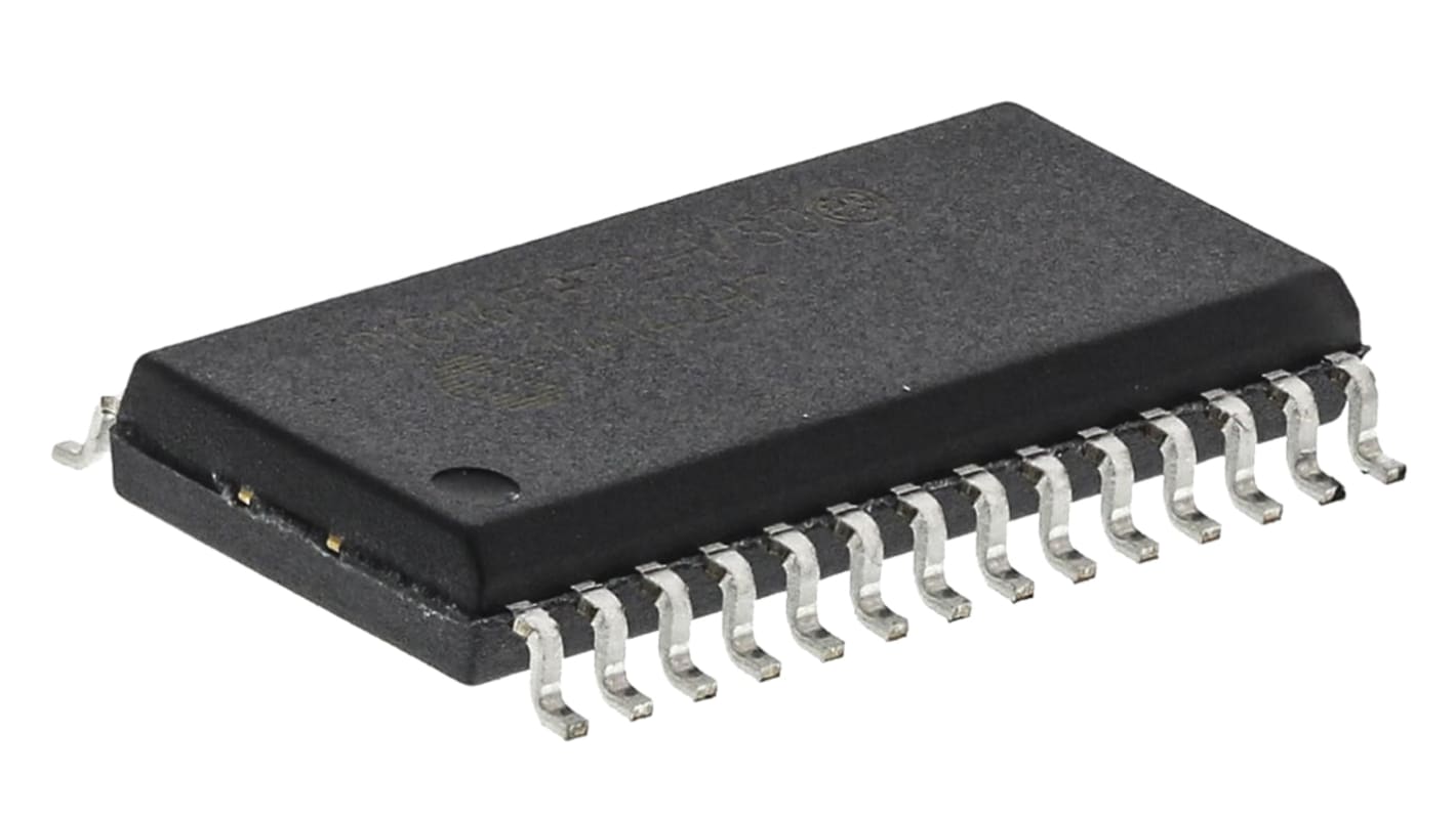 Microcontrôleur, 8bit, 128 B RAM, 64 octets, 2 K x 14 mots, 20MHz, SOIC 28, série PIC16F