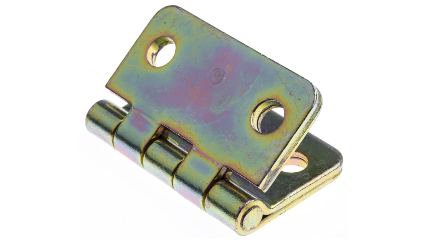 RS PRO Steel Butt Hinge, Weld-on Fixing, 75mm x 90mm x 6mm