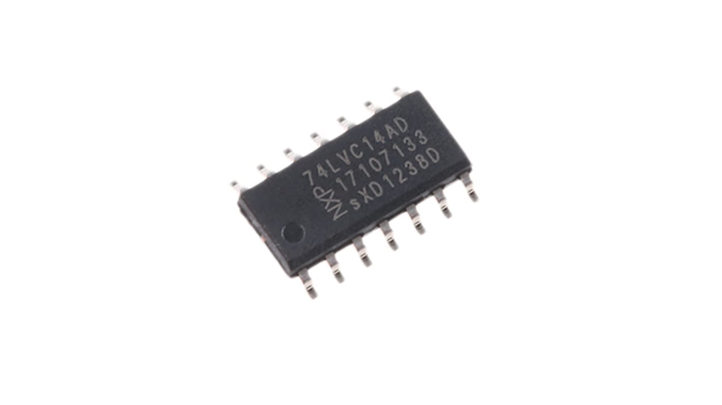 Inverter 74LVC14AD,112, canali Hex, LVC, 14-Pin, SOIC Sì