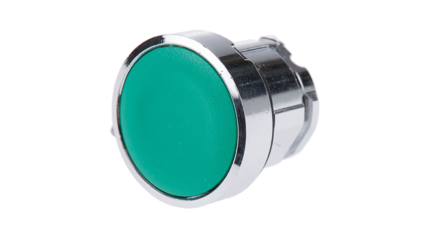 Schneider Electric Harmony XB4 Series Green Latching Push Button Head, 22mm  Cutout, IP67, IP69K