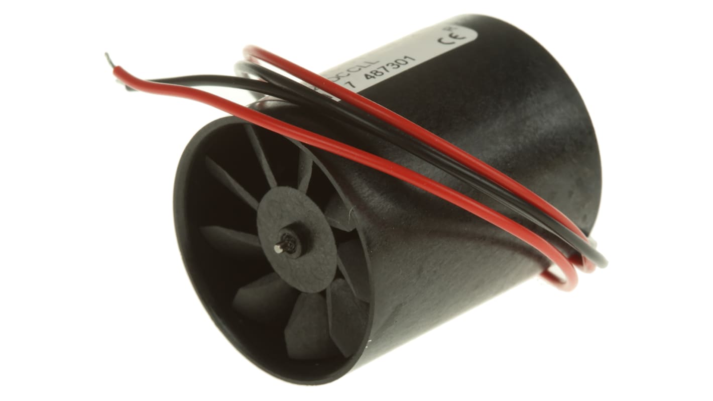 Ventilador Axial Micronel D300L de 30 x 36mm, 12 V dc, 580mW, 13750rpm, caudal 8.76m³/h, 42dB