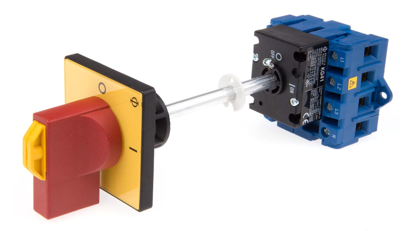 KG41B T204/GBA302 VE | Kraus & Naimer 4P Pole Isolator Switch - 40A ...