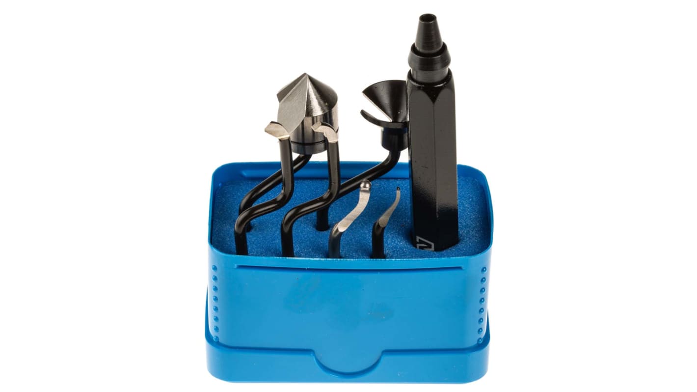 SP1007 Noga Deburring Tool Kit, HSS Blade RS