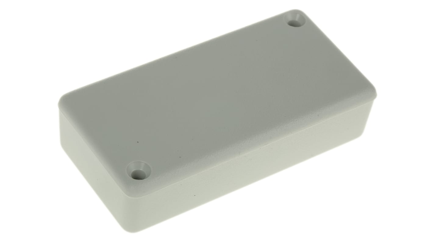 Hammond 1551 Series Grey ABS Enclosure, IP54, Grey Lid, 80 x 40 x 20mm