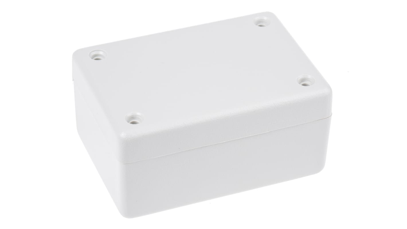 Caja Hammond de ABS Gris claro, 81 x 56 x 28mm, IP54