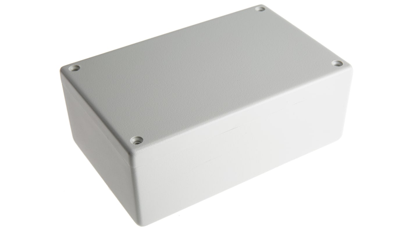 Hammond 1594 Series Grey ABS Enclosure, IP54, Grey Lid, 167 x 107 x 65mm