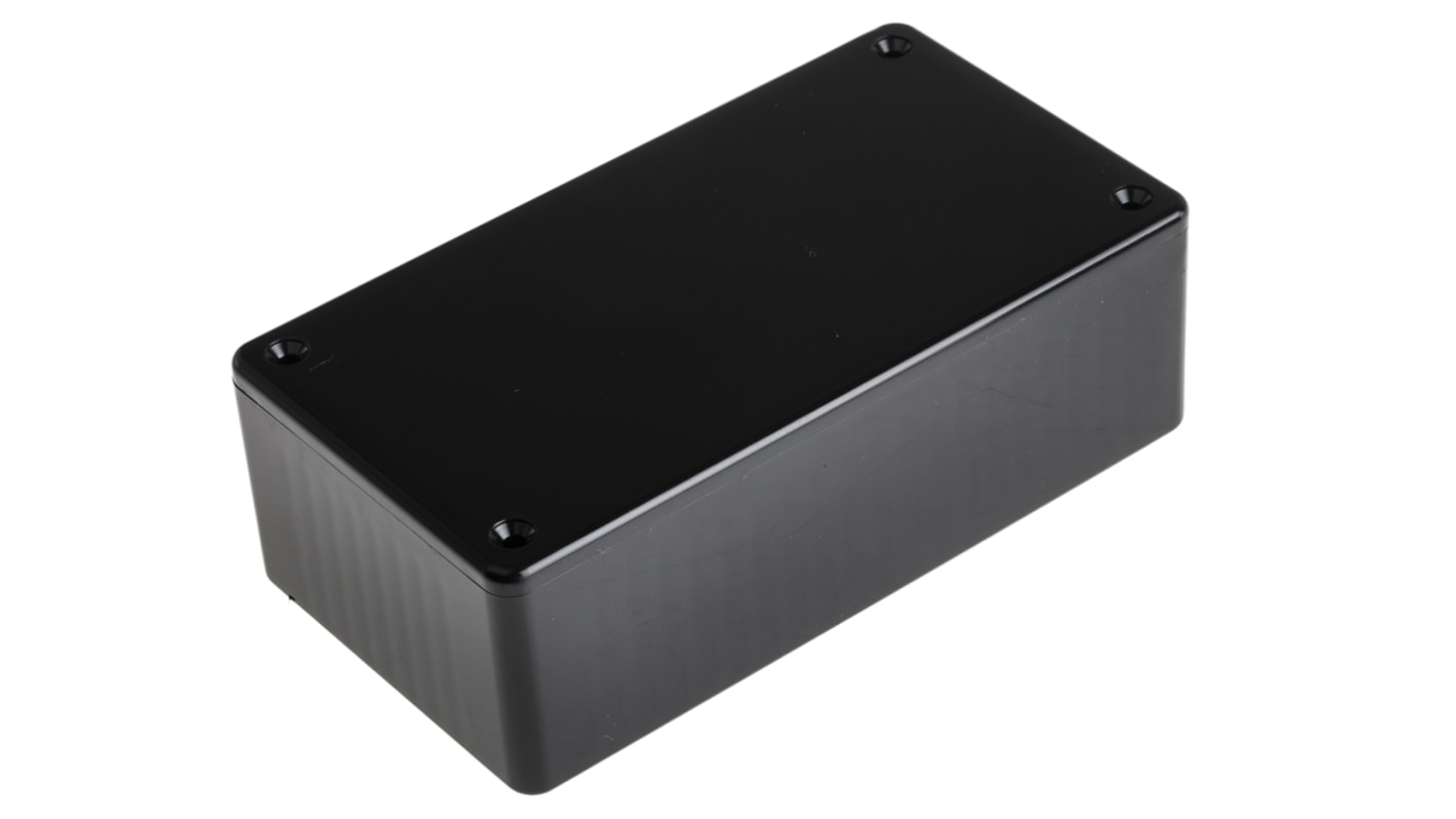 Caja Hammond de ABS Negro, 120 x 65 x 40mm, IP54