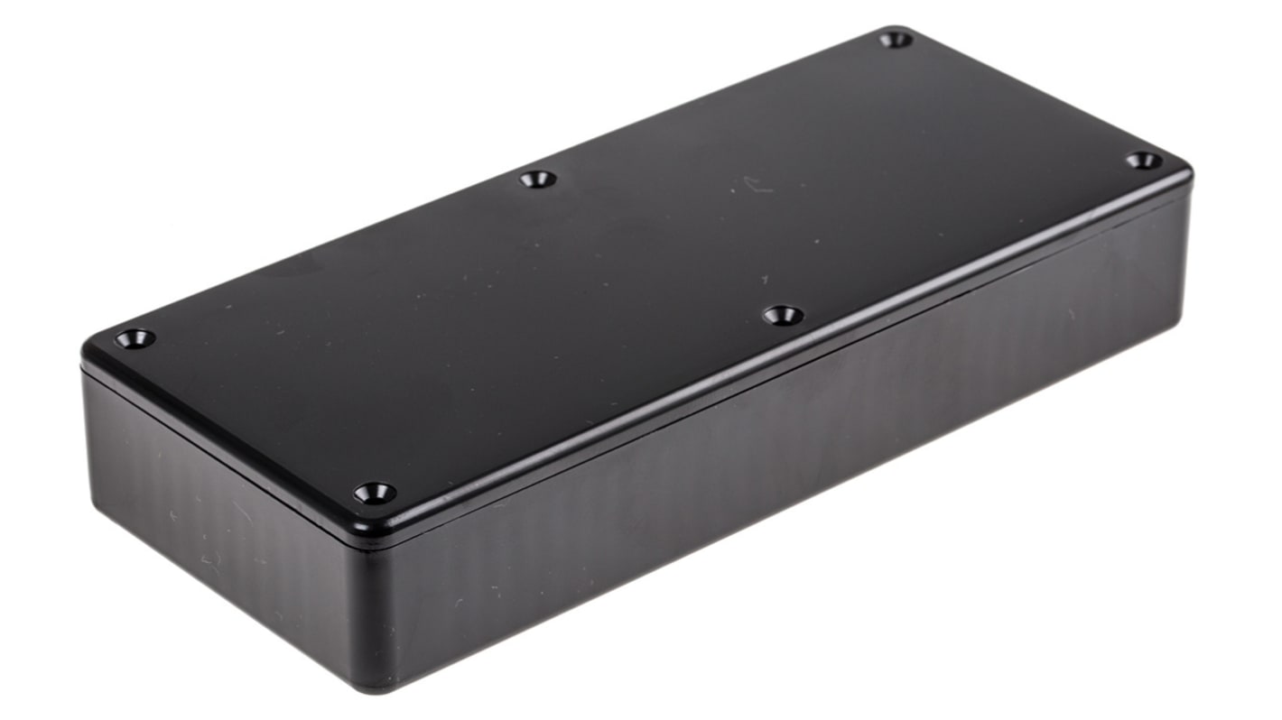 Caja Hammond de ABS Negro, 165 x 71 x 25mm, IP54