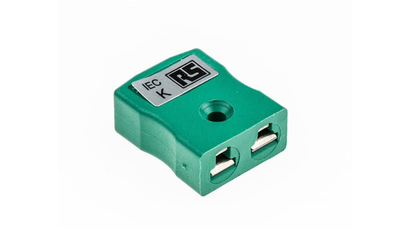 RS PRO, Miniature Thermocouple Connector for Use with Type K
