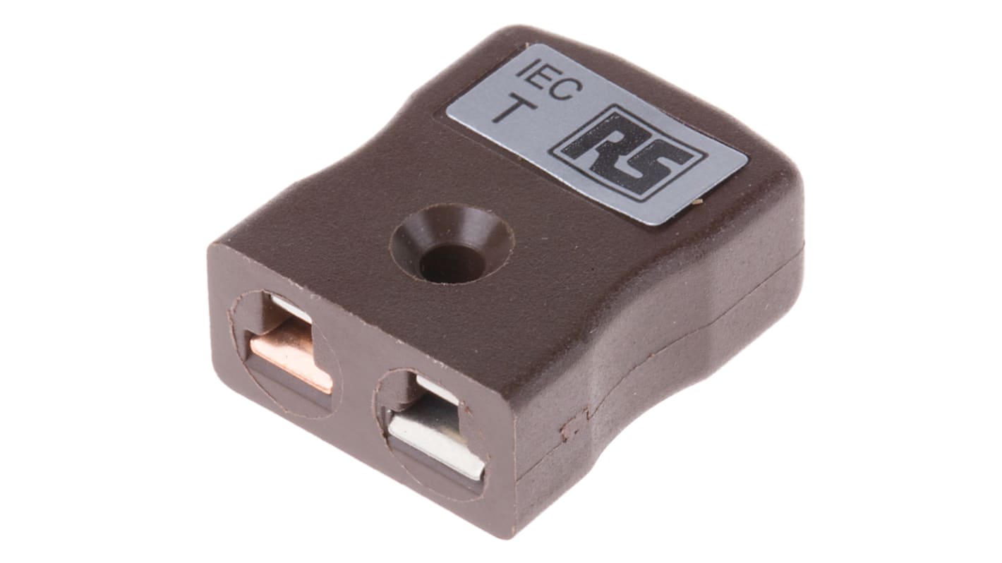 RS PRO, Miniature Size Thermocouple Connector for Use with Type T Thermocouple, IEC Standard