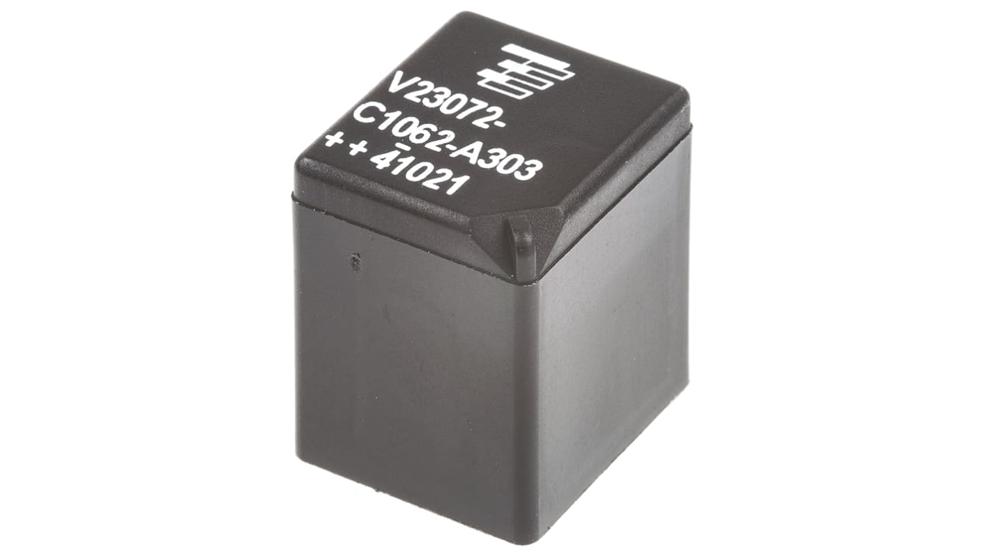 TE Connectivity PCB Mount Automotive Relay, 24V dc Coil, 10A Switching Current, SPDT