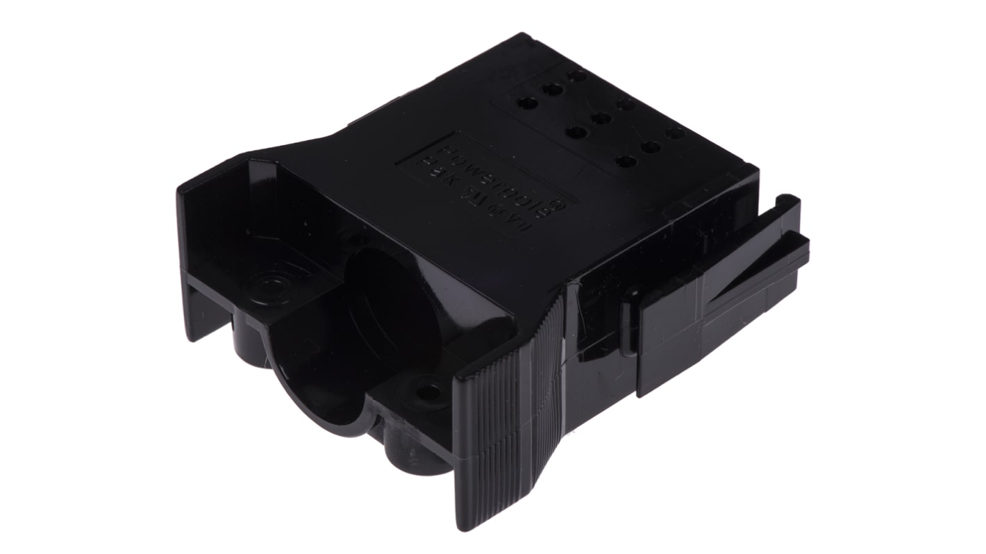 Conector de batería Anderson Power Products, Macho de 8 vías, de color Negro, 20A